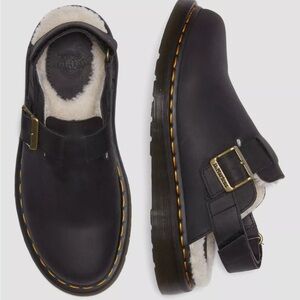 Dr. Martens Jorge II Faux Fur Archive Slingback Mules